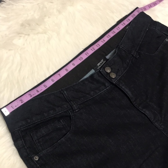 Plus Sz 𝅺Lane Bryant High Rise Skinny Jeans Sz 24 - Picture 4 of 14